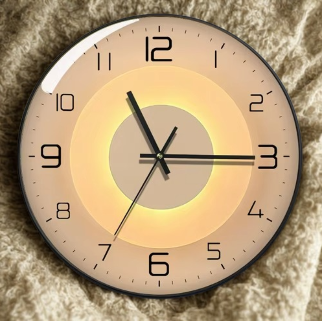Modern Minimalist Wall Clock