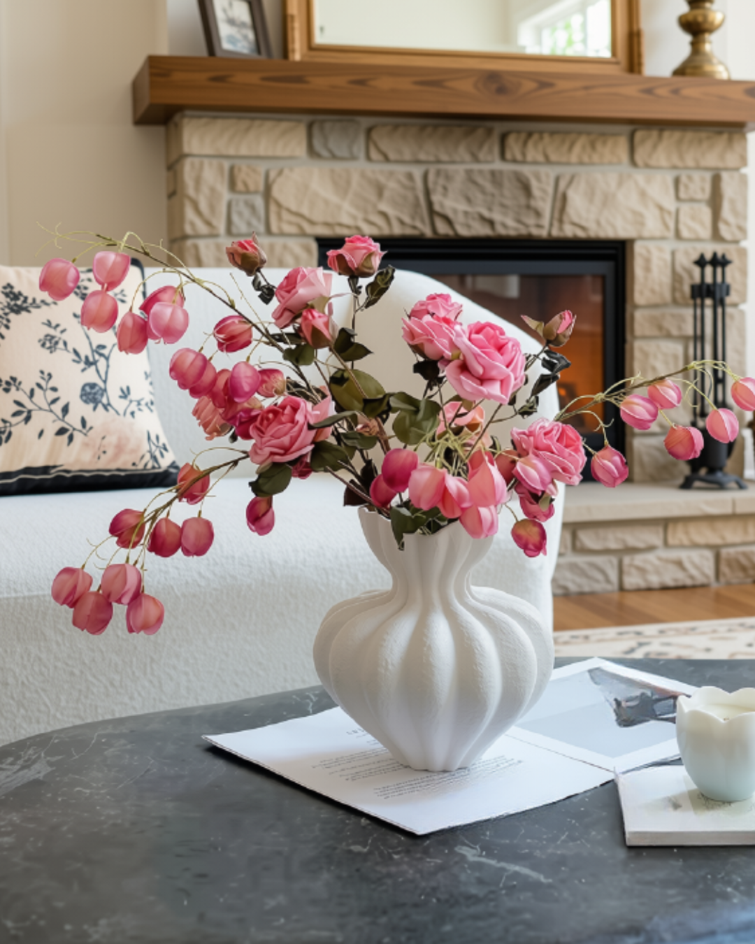 Minimalist Modern Ceramic Vase for Home Décor