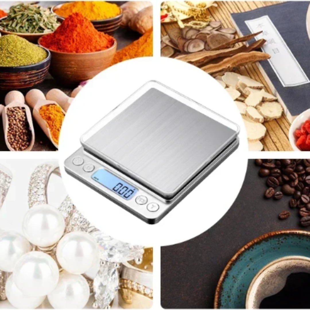Digital Kitchen Scale USB Rechargeable Precision Weight