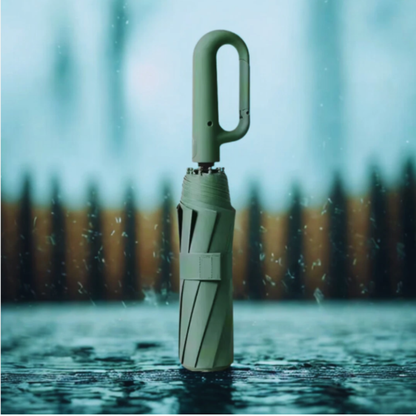 Large Automatic Folding Umbrella – UV Protection, Windproof & Compact