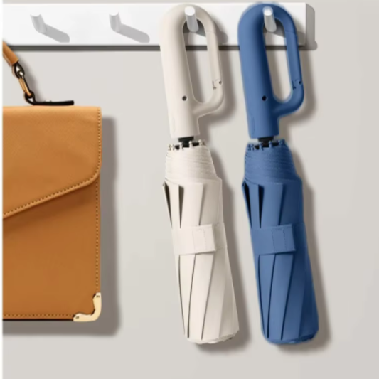 Large Automatic Folding Umbrella – UV Protection, Windproof & Compact