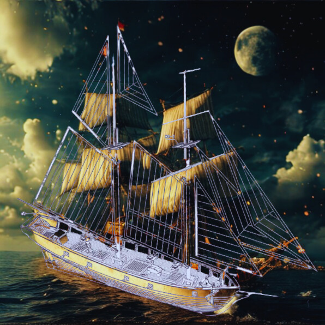 DIY wood sail boat