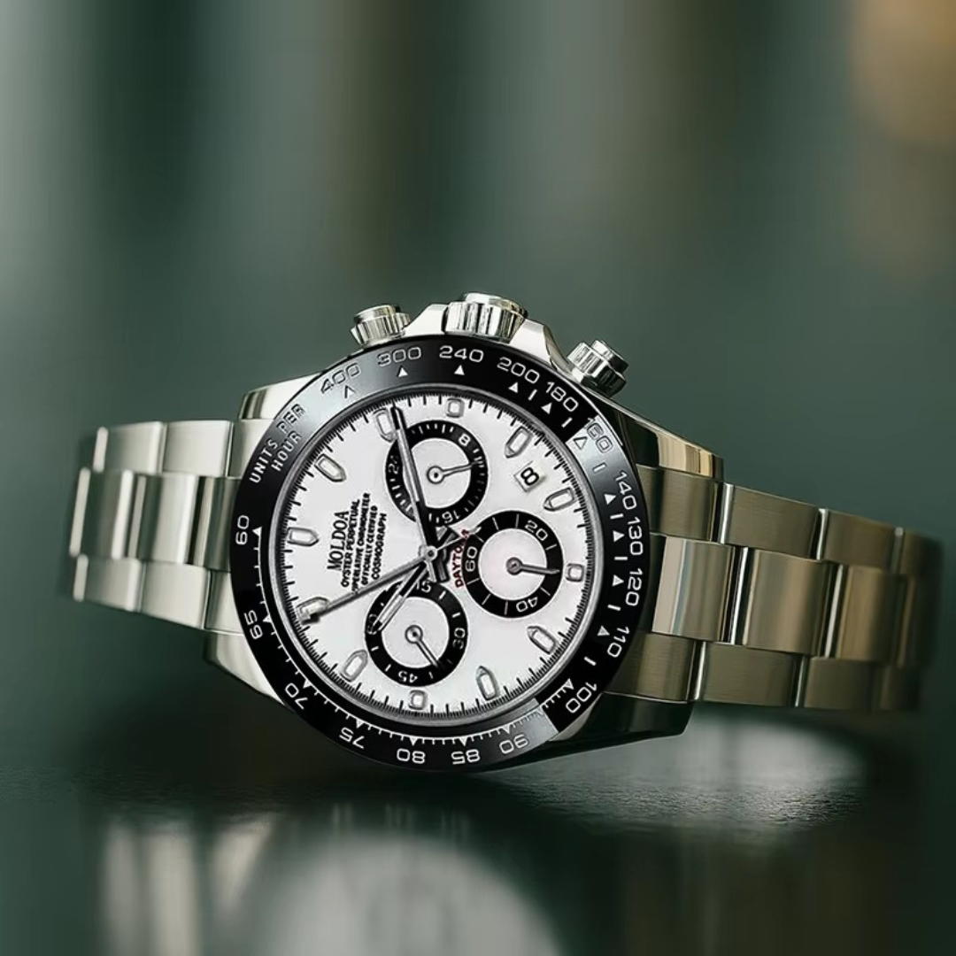 Men's Stainless Steel Chronograph Quartz Watch