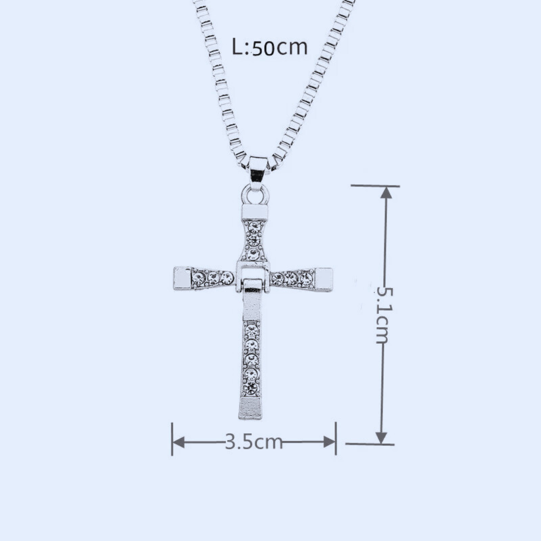 Fast and Furious Cross Necklace