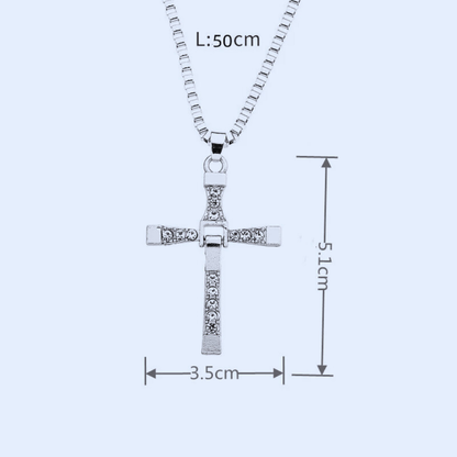 Fast and Furious Cross Necklace