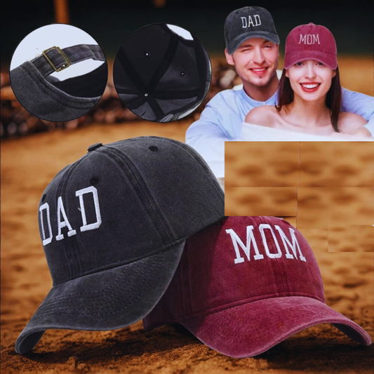 DAD MOM Baseball Cap