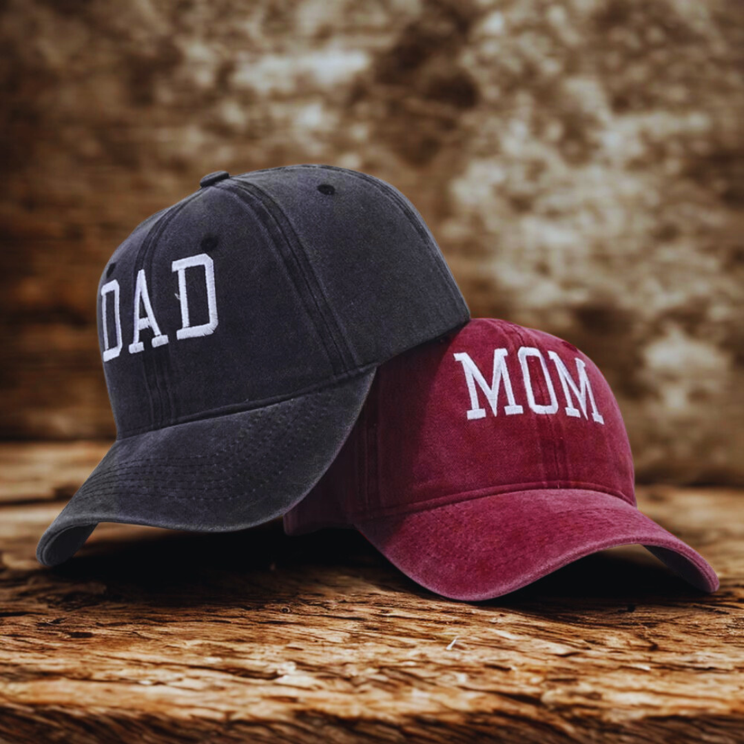  DAD MOM Baseball Cap