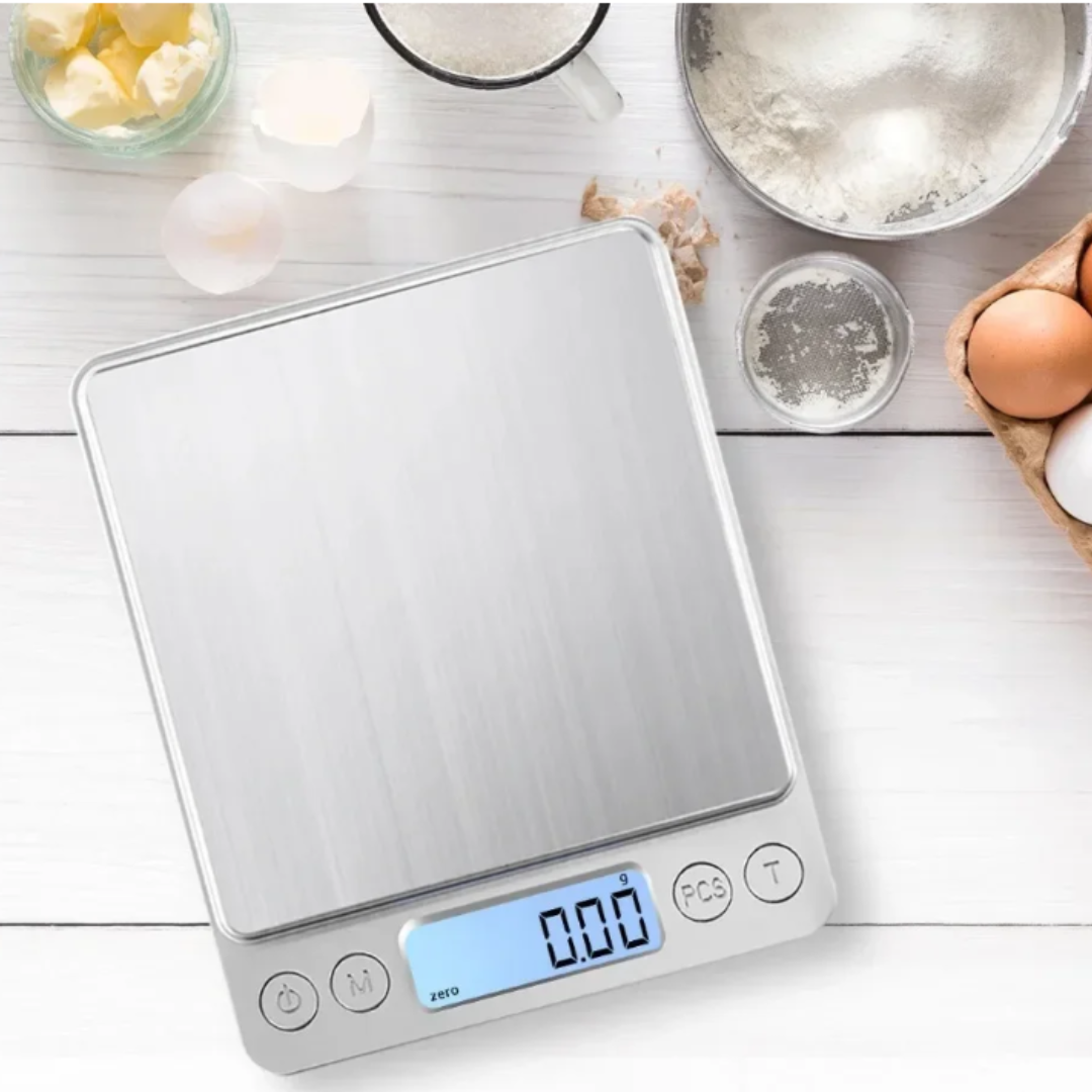 Digital Kitchen Scale USB Rechargeable Precision Weight