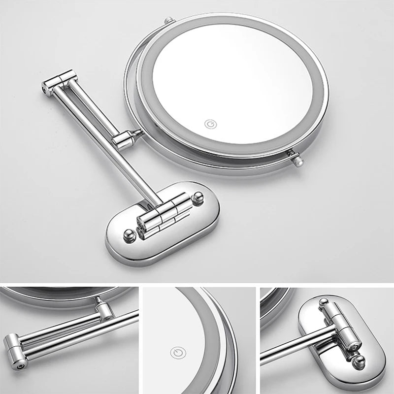 LED 10X Magnifying Makeup Mirror