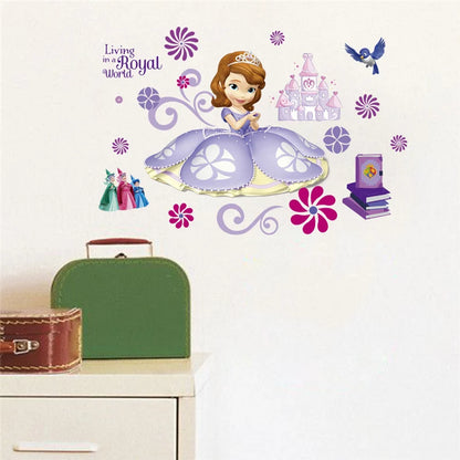Princess Tree Flower Wall Sticker