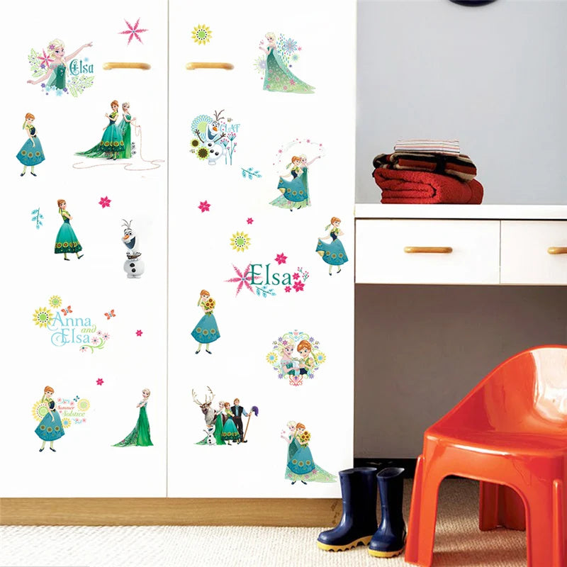 Princess Tree Flower Wall Sticker