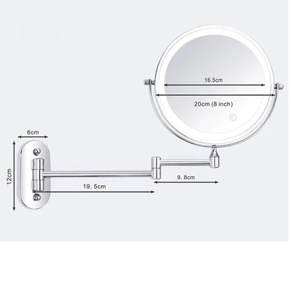 LED 10X Magnifying Makeup Mirror